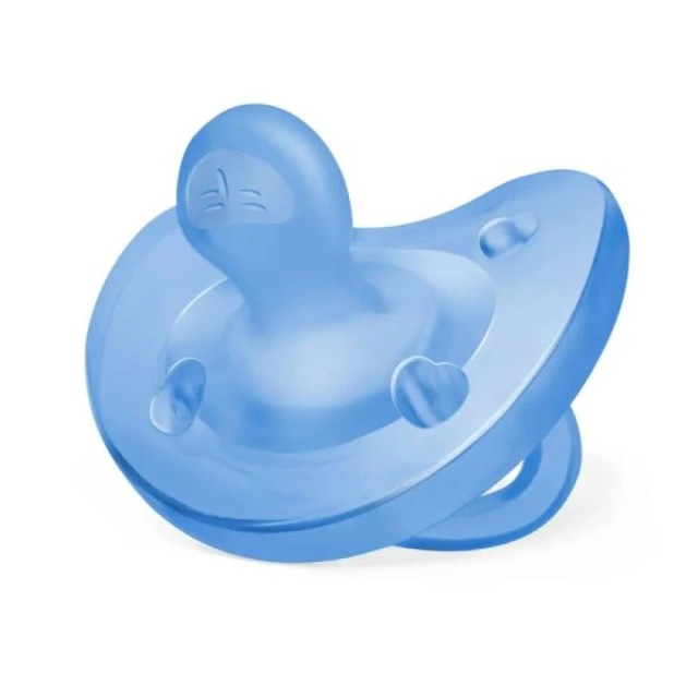 Chicco PhysioForma Soft Πιπίλα Όλο Σιλικόνη Σιέλ 6-16m, 1τμχ