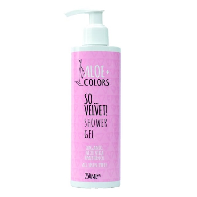 Aloe+ Colors So Velvet Shower Gel Αφρόλουτρο, 250ml