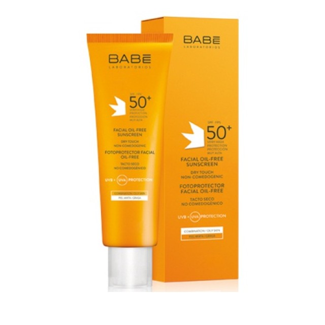 Babe Sun Facial Oil-Free Sunscreen Cream 50+ Dry Touch 50 ml