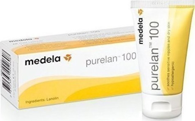 Medela Purelan™ Κρέμα Θηλών με Λανολίνη για Επουλωτική Δράση & Ανακούφιση Από Τον Πόνο, 37gr