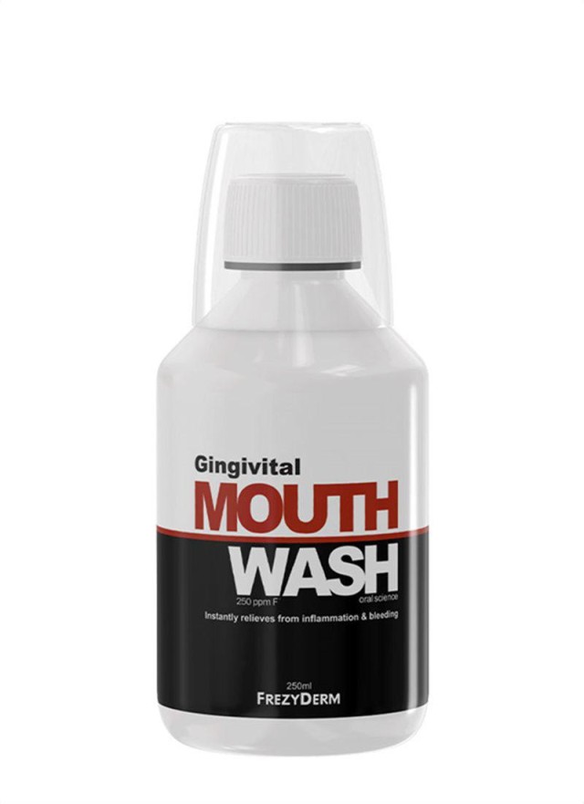 Frezyderm Gingivital Mouthwash Στοματικό Διάλυμα Κατά της Ουλίτιδας, 250ml