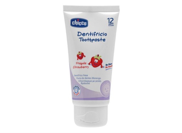 Chicco Οδοντόκρεμα Chicco Oral Care από 12 μηνών με γεύση φράουλα 50ml