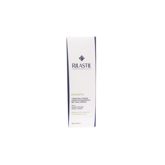 Rilastil Acnestil Oily Skin Toner Τονωτική Λοσιόν Για Λιπαρή Επιδερμίδα Με Τάση Ακμής 90ml