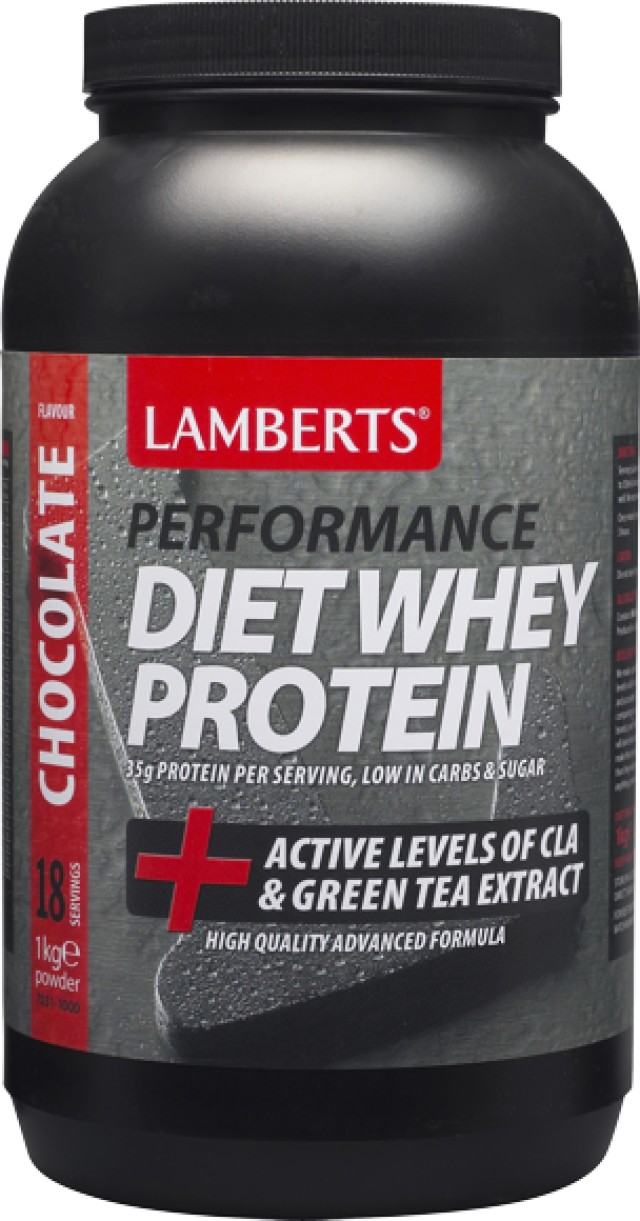 Lamberts Performance Diet Whey Protein Mε Γεύση Σοκολάτα, 1000gr