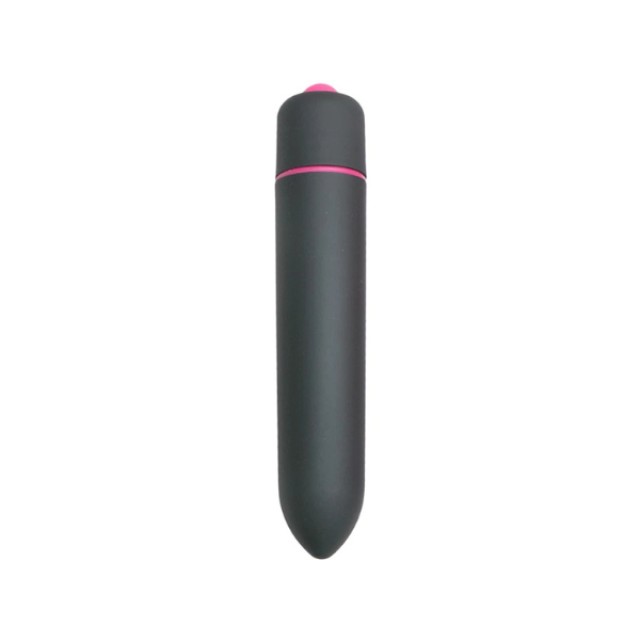 EasyToys 10 Speed Bullet Vibrator Black Δονητής Μαύρος με 10 λειτουργίες δόνησης, 1τμχ