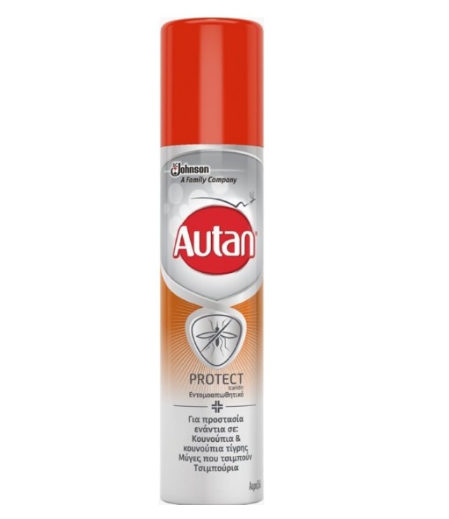 Autan Protect Spray Αντικουνουπικό, 100ml