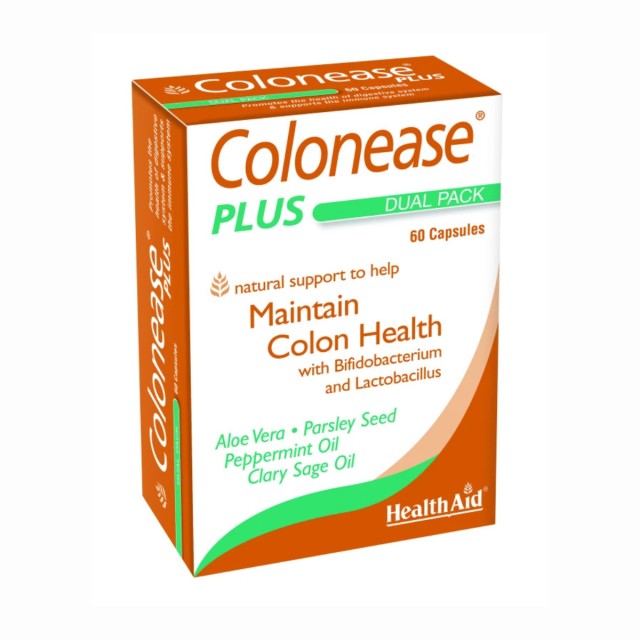 Health Aid Colonease Plus Συμπλήρωμα Διατροφής με Προβιοτικά 4δις μ...