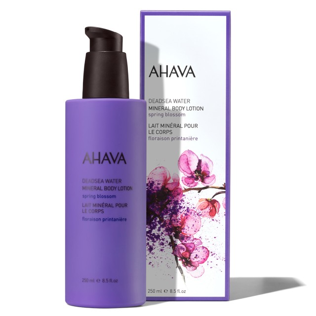 Ahava Dead Sea Water Mineral Body Lotion Spring Blossom Ενυδατική Λοσιόν Σώματος 250ml