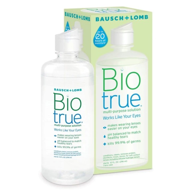 Bausch & Lomb Biotrue Flight Pack Διάλυμα Πολλαπλών Χρήσεων για Προηγμένη Φροντίδα των Φακών Επαφής, 100ml