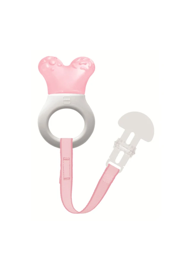 Mam Mini Cooler & Clip Multi-Loop Teething Water & Ribbon in...