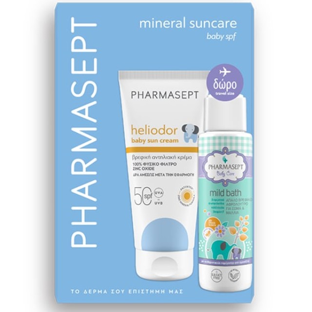 Pharmasept Promo Mineral Suncare Baby Heliodor Sun Cream Βρεφικό Αν...