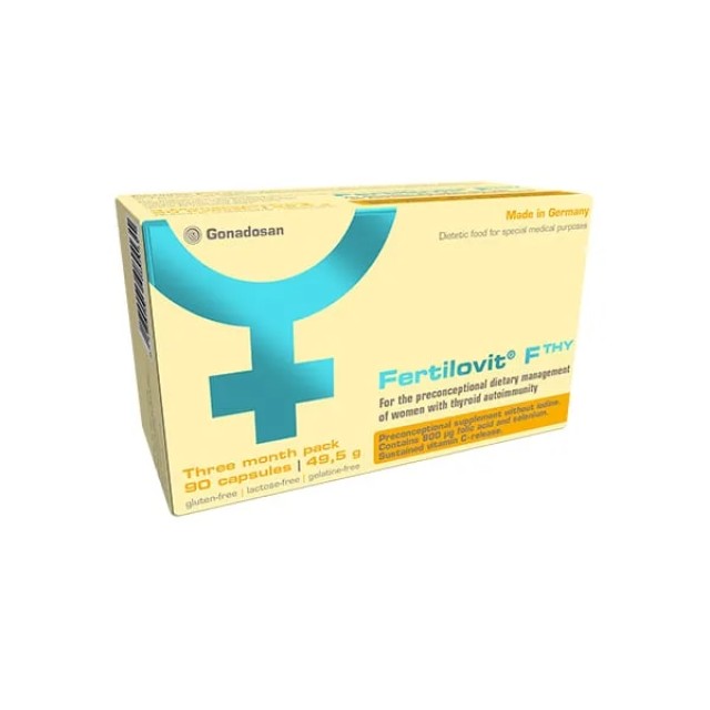 Fertilovit F THY Συμπλήρωμα Διατροφής για τη Γυναικεία Γονιμότητα, ...