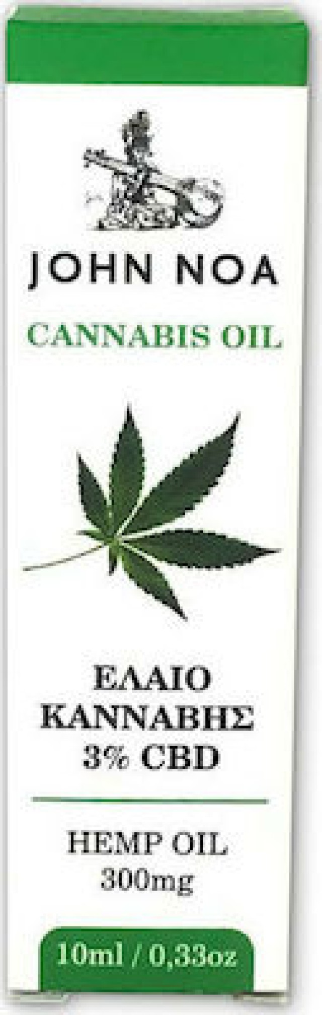 John Noa Cannabis Oil 3% με CBD 300mg, 10ml