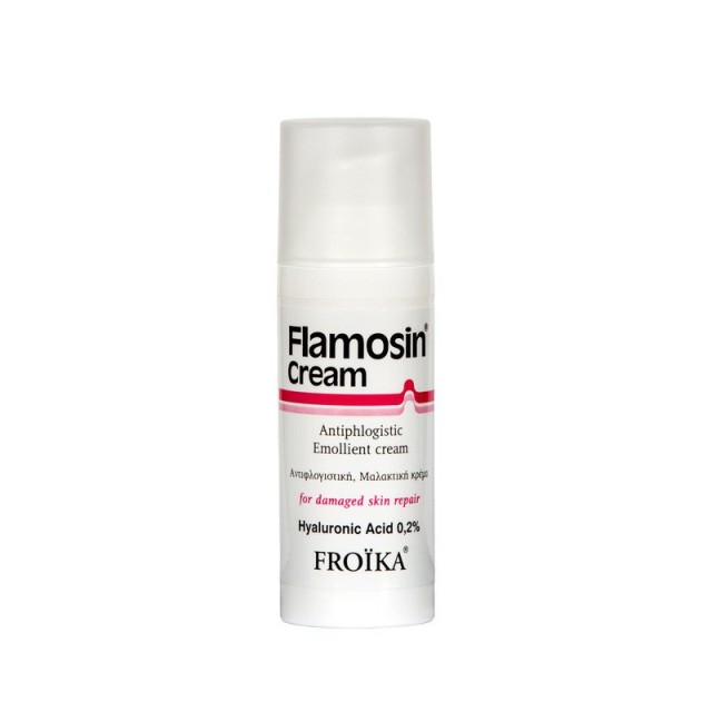 Froika Flamosin Cream Κρέμα για Επούλωση δερματικών βλαβών με Υαλου...