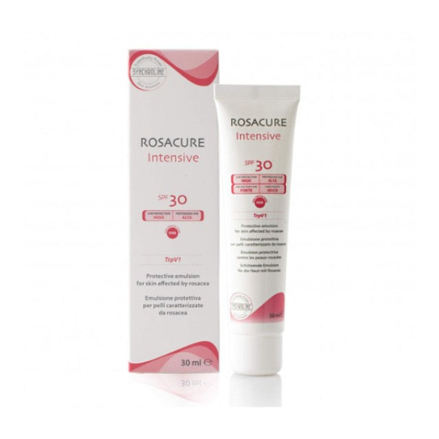 Synchroline Rosacure Intensive Spf 30 Προστατευτική, Ενυδατική και Καταπραϋντική Κρέμα, 30 ml