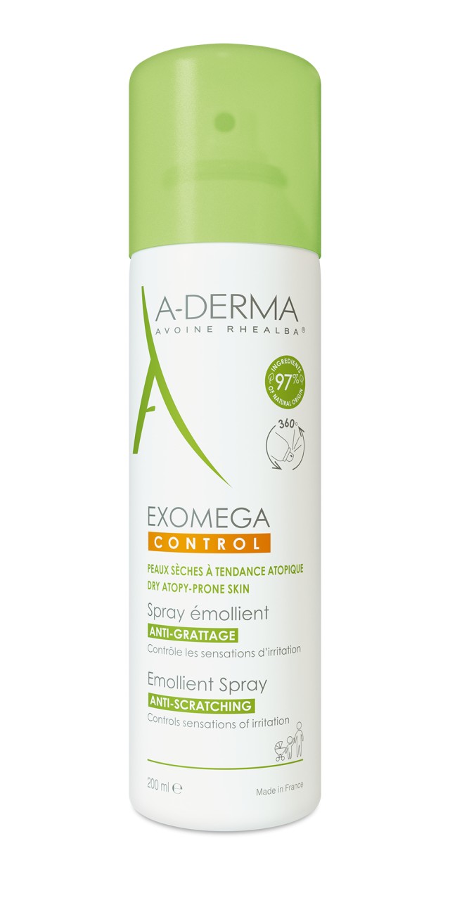 A-Derma Exomega Control Μαλακτικό Σπρέι - Ατοπικό Δέρμα 200ml