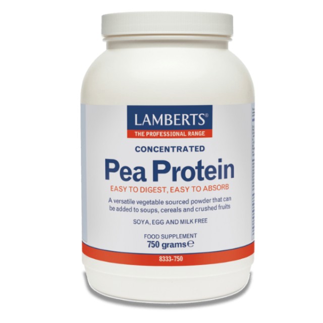 Lamberts Natural Pea Protein Πρωτείνη από Μπιζέλια για την Ανάπτυξη...