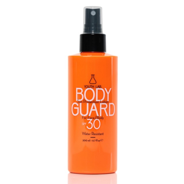 Youth Lab. Body Guard Spray SPF30 Αδιάβροχο Αντηλιακό Σπρέι Προσώπο...