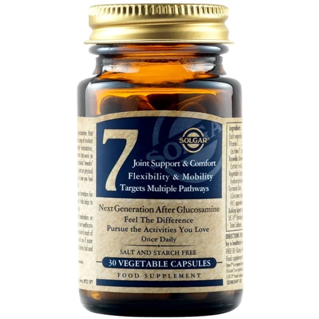 Solgar No7 Nutritional Supplement, 30 Vegetable Capsules