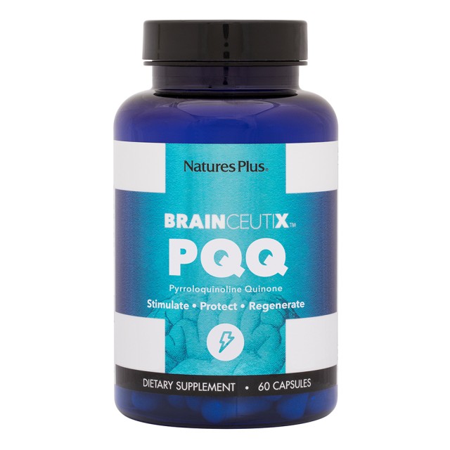 Natures Plus BrainCeutix PQQ Για τον Εγκέφαλο, 60 Κάψουλες