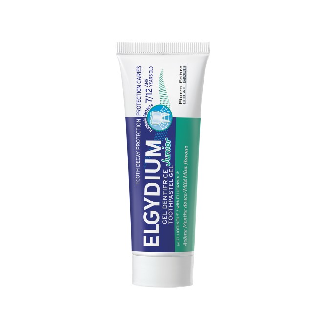 Elgydium Junior Mild Mint Οδοντόκρεμα για παιδιά ηλικίας 7 έως 12 ετών, 50ml