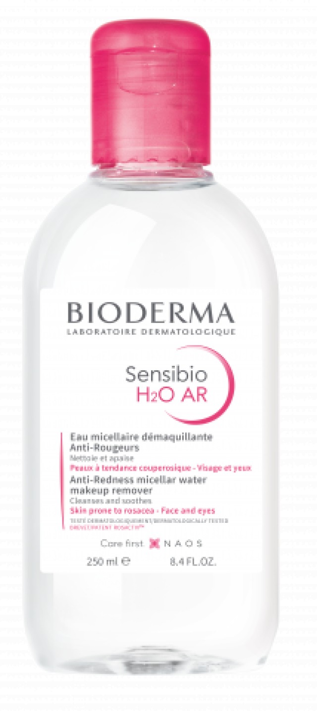Bioderma Sensibio H2O AR Micelle Solution Νερό Καθαρισμού Προσώπου 250ml