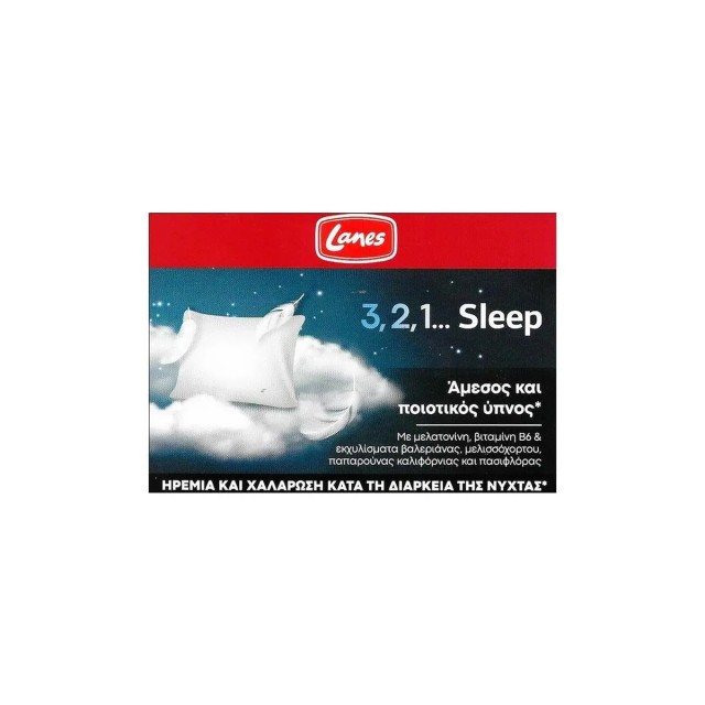 Lanes 3, 2, 1... Sleep Συμπλήρωμα διατροφής με μελατονίνη, 30caps