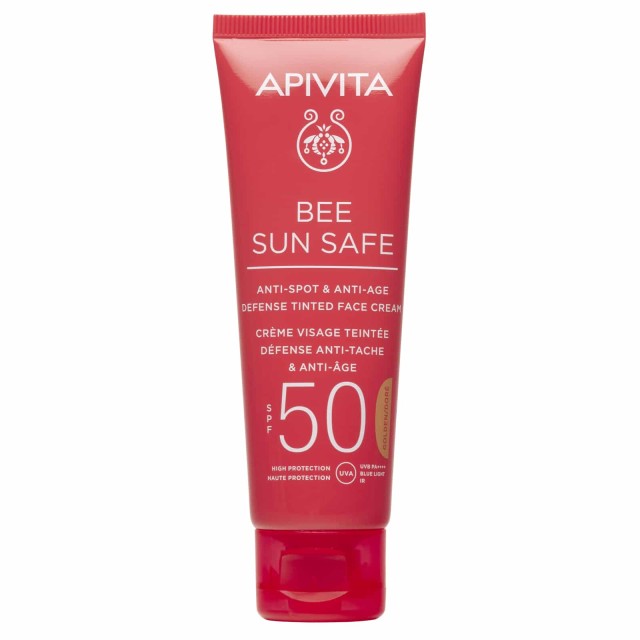 Apivita Bee Sun Safe Αντηλιακή Κρέμα Προσώπου Κατά των Πανάδων και ...