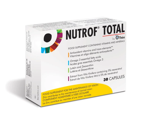Thea Nutrof Total For Eye Diseases, 30 Capsules