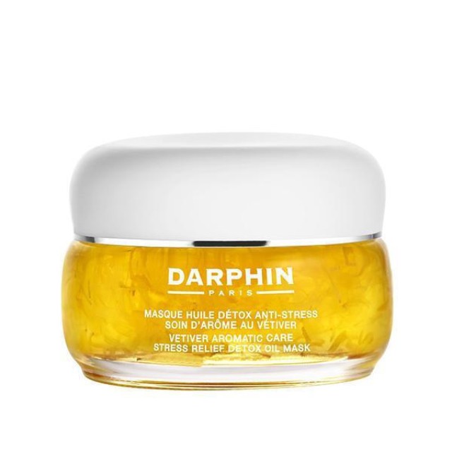 Darphin Essential Oil Elixir Vetiver Aromatic Care Stress Relief Detox Oil Mask Μάσκα Αποτοξίνωσης Προσώπου Κατά Του Στρες, 50ml