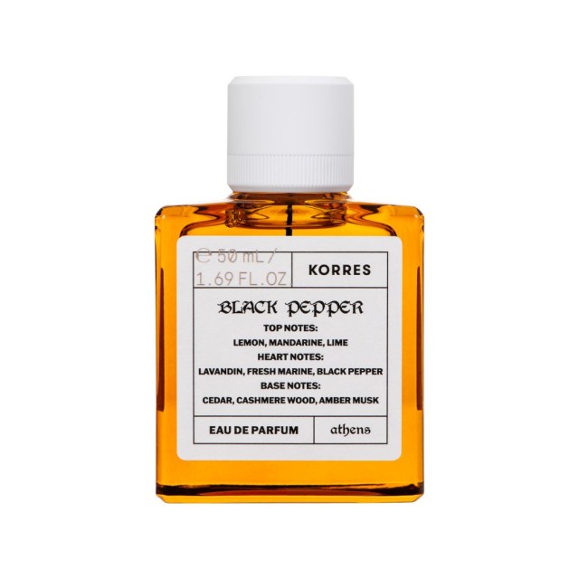 Korres Black Pepper Eau de Parfum Γυναικείο Άρωμα, 50ml