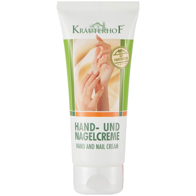 Krauterhof Hand & Nail Cream With Panthenol Ενυδατική & Θρεπτική Κρέμα Χεριών με Πανθενόλη, 100ml