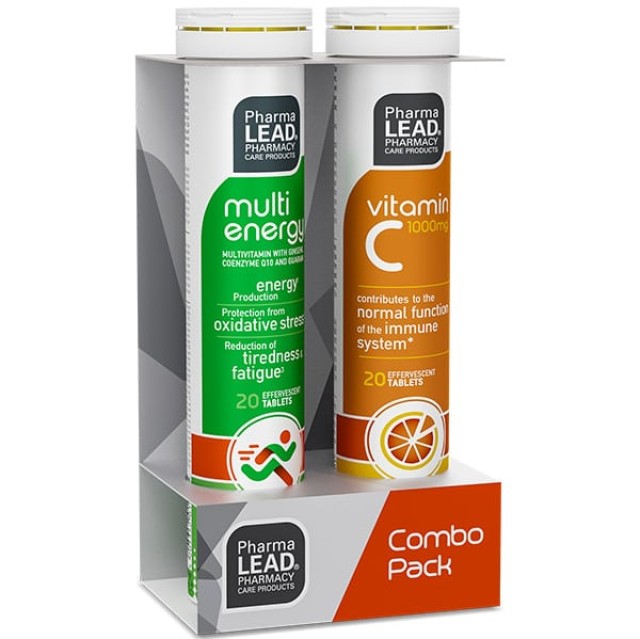 Pharmalead Multi Energy 20 Αναβράζοντα Δισκία & Vitamin C 1000mg 20...