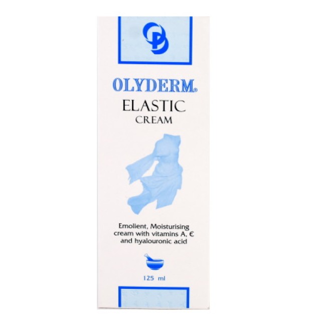 Olyderm Elastic Cream Μαλακτική Κρέμα Σώματος, 125ml