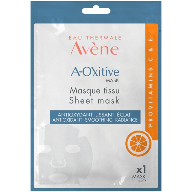 Avene A-OXitive Υφασμάτινη Αντιοξειδωτική Μάσκα, 18ml