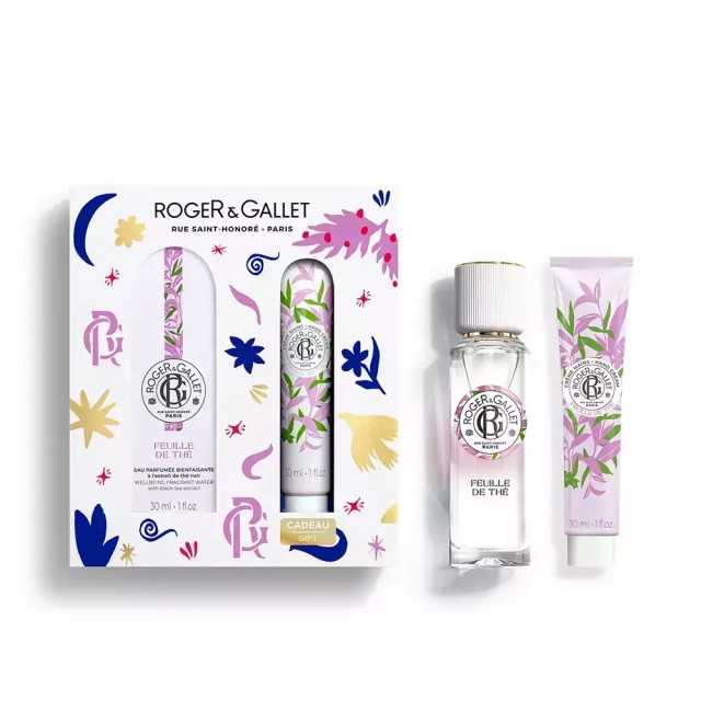 Roger & Gallet Set Feuille de The Eau Parfumee 30ml + Δώρο Feuille de The Hand Cream Κρέμα Χεριών 30ml