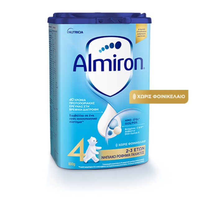 Almiron 4 Milk Γάλα Για Παιδιά Άνω Των 2-3 Ετών 800gr