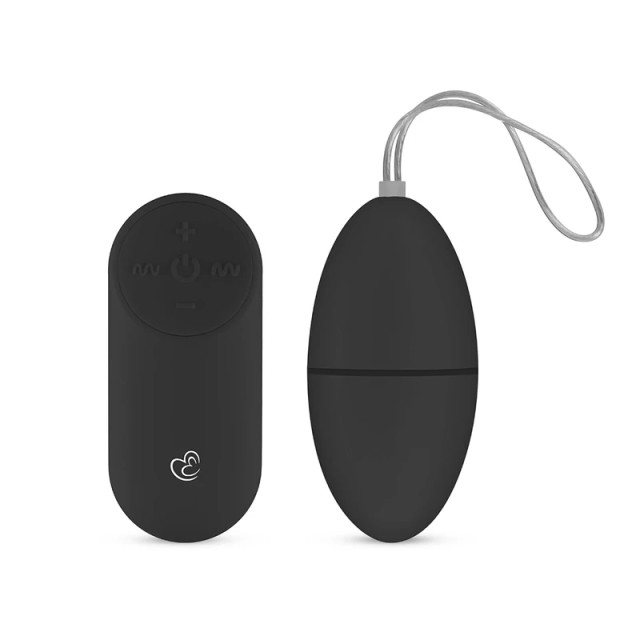 EasyToys  Remote Control Vibrating Egg  Black Δονούμενο Αυγό, 1τμχ