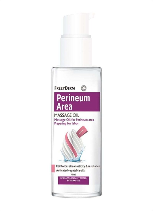 Frezyderm Perineum Area Massage Oil Λάδι Μασάζ για το Περίνεο για την Προετοιμασία πριν τον Τοκετό, 40ml