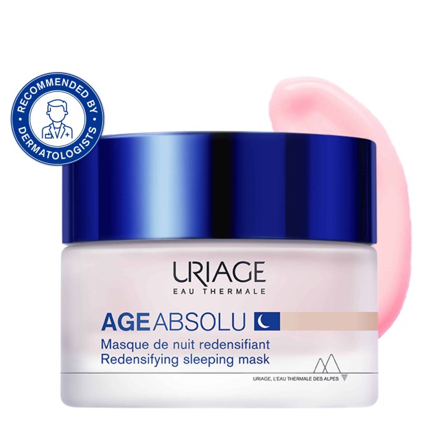 Uriage Age Absolu Redensifying Sleeping Mask Σφαιρική Αντιγηραντική Μάσκα Νυκτός, 50ml