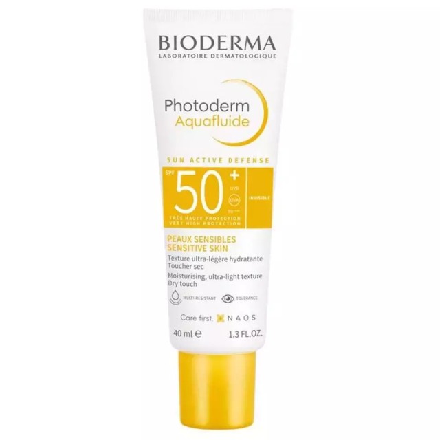 Bioderma Photoderm Aquafluide Αντηλιακή Κρέμα Προσώπου SPF50, 40ml
