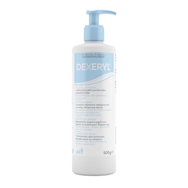 Dexeryl Emollient Cream Μαλακτική Κρέμα για Ξηρό και Ατοπικό Δέρμα,...