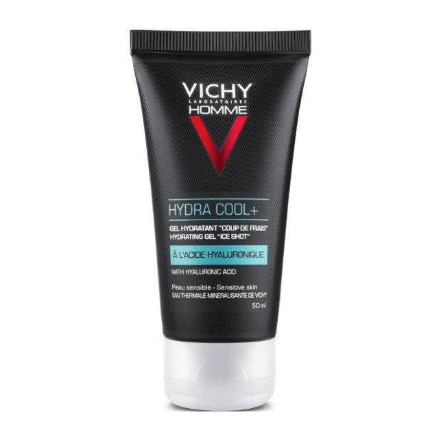 Vichy Homme Hydra Cool+ Ενυδατικό Τζέλ Προσώπου και Ματιών Για Άνδρες, 50ml