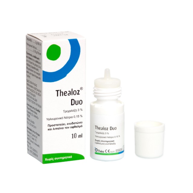 Thealoz Duo Οφθαλμικές Σταγόνες Για Ξηροφθαλμία, 10ml