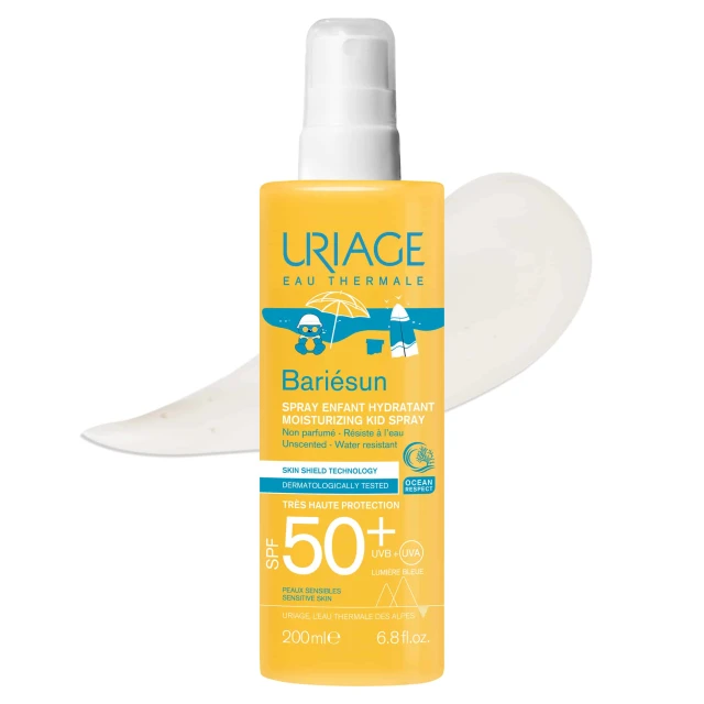 Uriage Bariesun Moisturizing Kids Spray FF Παιδικό Αντιηλιακό Σπρέι Xωρίς Άρωμα SPF50+, 200ml