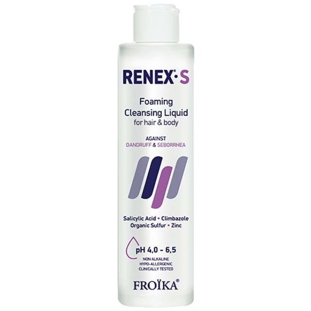 Froika Renex-S Shampoo Σαμπουάν με Σαλικυλικό Οξύ για Λιπαρά Μαλιά,...