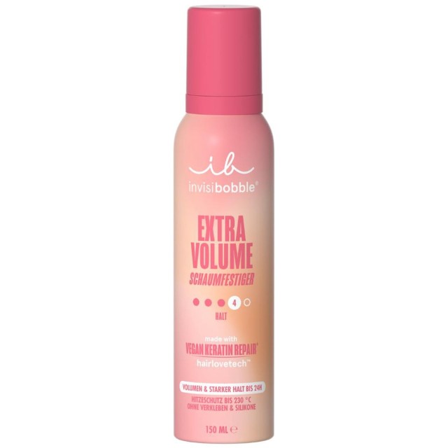Invisibobble Hair Styling Extra Volume Volumizer Mousse Αφρός Μαλλιών για Όγκο με Διάρκεια, 150ml
