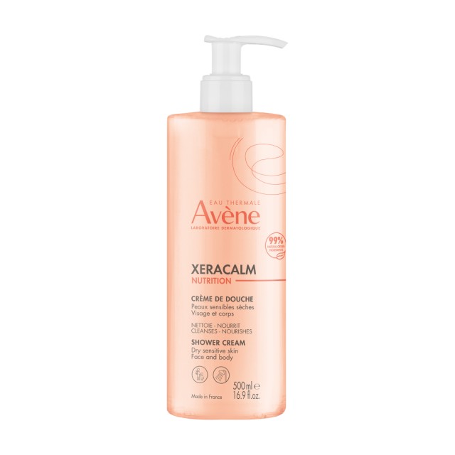 Eau Thermale Avène Xeracalm Nutrition Κρεμοντούς Για Καθαρισμό & Ενυδάτωση, 500ml