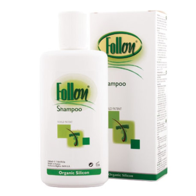 Inpa Follon Shampoo Ισχυρό Σαμπουάν Κατά της Αλωπεκίας & της Τριχόπτωσης, 200ml