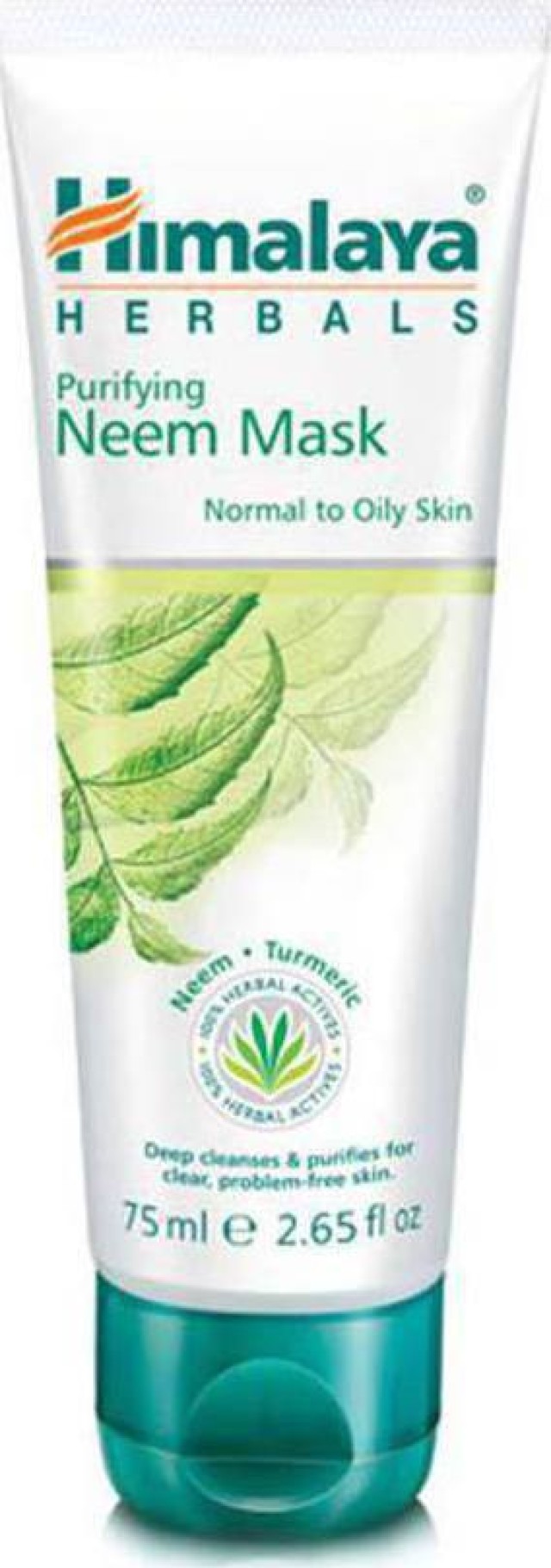 Himalaya Purifying Neem Mask Normal to Oily Skin Μάσκα Καθαρισμού Προσώπου Για Κανονικές - Λιπαρές Επιδερμίδες, 75ml